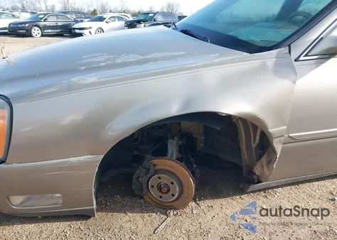 2002 Cadillac Deville Standard из США, поврежденный, VIN 1G6KD54Y52U283522